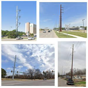 4 photos of what poles will look like