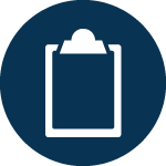 Icon of a clipboard